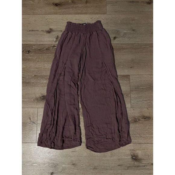 Rewash Womens Purple Open Leg Beachy Summer Pants Size Medium - Picture 1 of 3